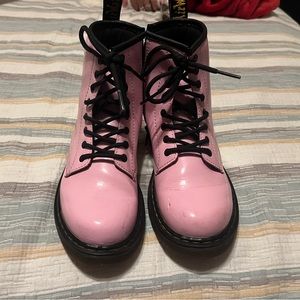 Dr. Marten’s 1460 J gloss pink kids boots size 2 barely worn
